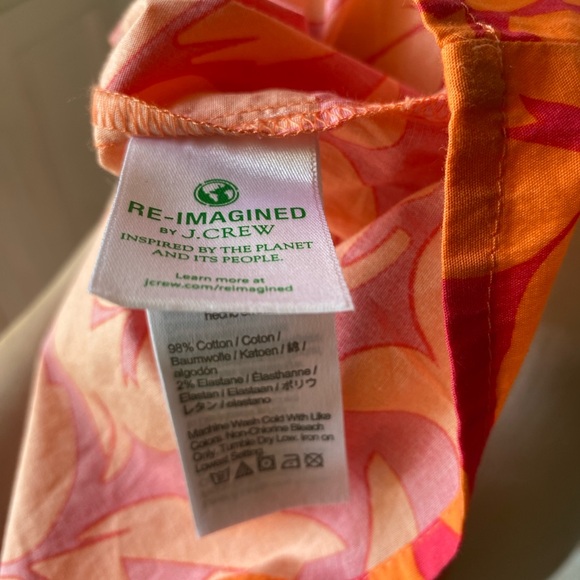 J CREW TROPICAL HAWAIIAN PRINT MIDI DRESS TIERED SIZE 4 - Picture 8 of 8